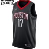 Dječji NBA Dres Houston Rockets Dennis Schroder 17 Jordan 2022-23 Statement Edition Crno Swingman